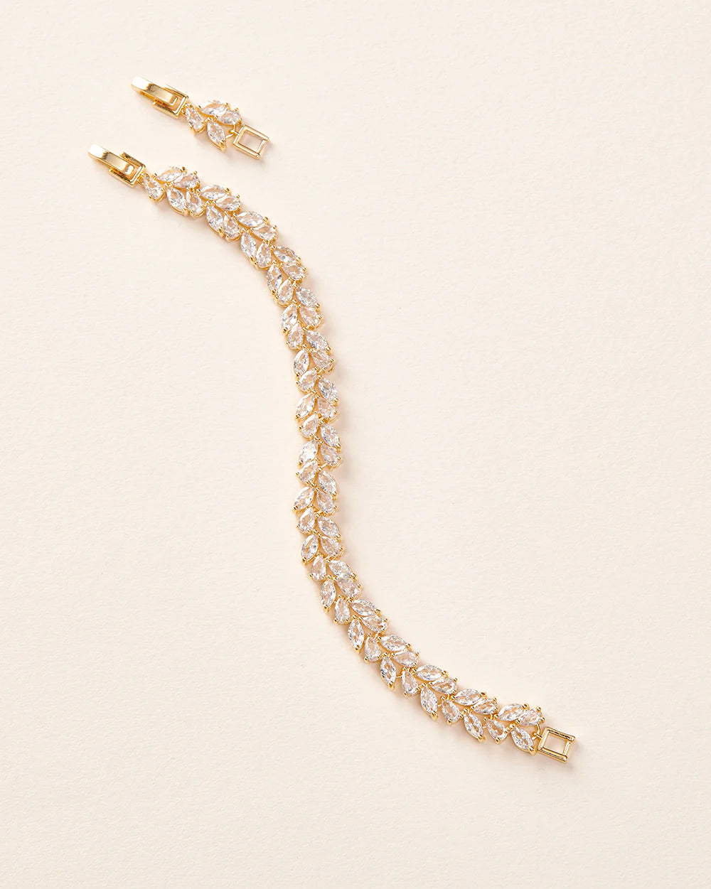 Daphne Crystal Wreath Bracelet