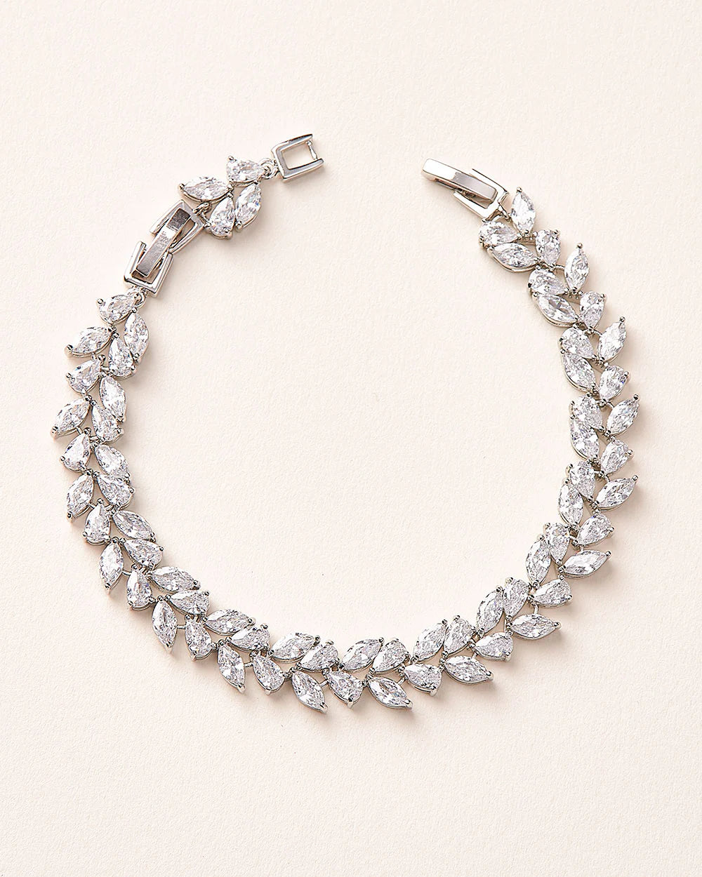Daphne Crystal Wreath Bracelet