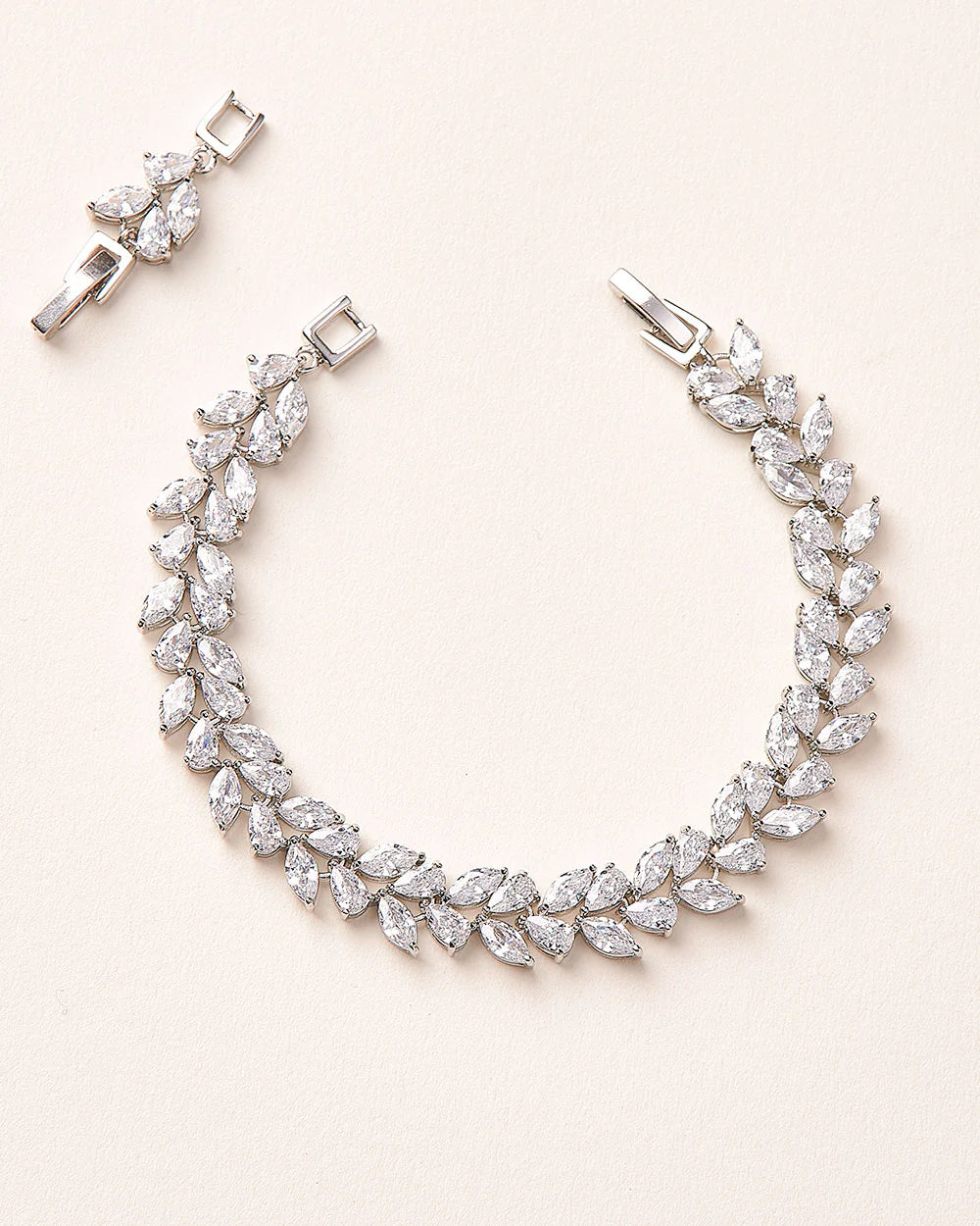 Daphne Crystal Wreath Bracelet
