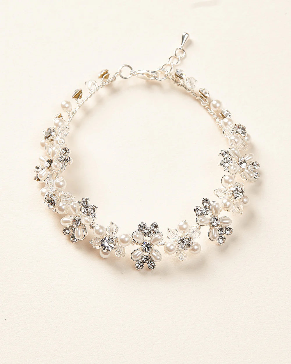 Eos Pearl Flower Bracelet